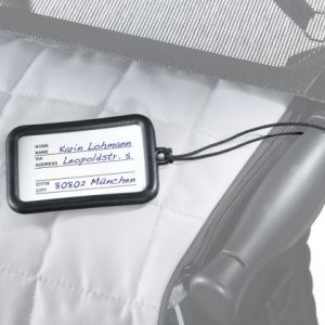Namensschild, schwarz (Pegasus M)