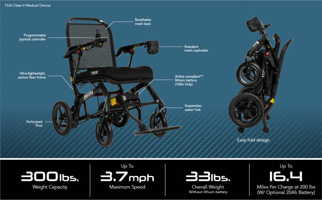 clevr mobility pride jazzy ultra light spezifikationen
