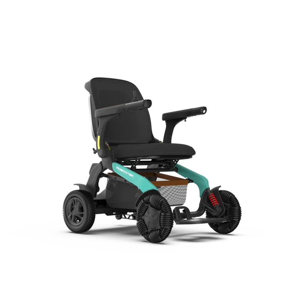 clevr mobility Robooter E60 Elektrorollstuhl türkisgrün